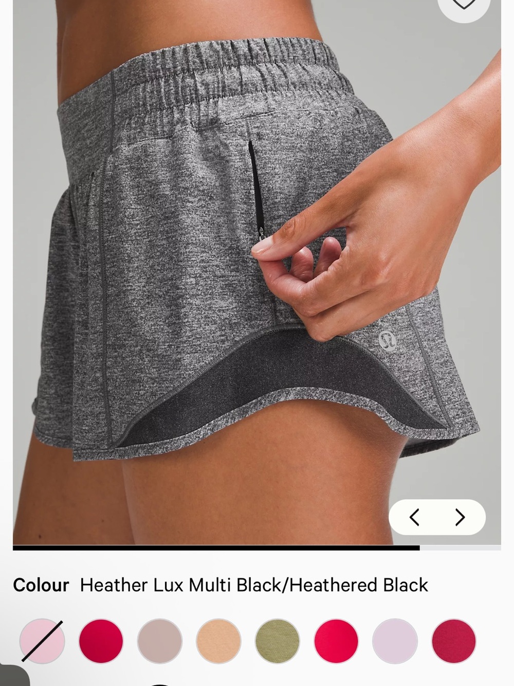 Lululemon hottie hot shorts